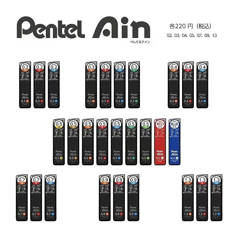 Pentel Pen Energel - 1 Buah Pensil Mekanik Pentel Ain