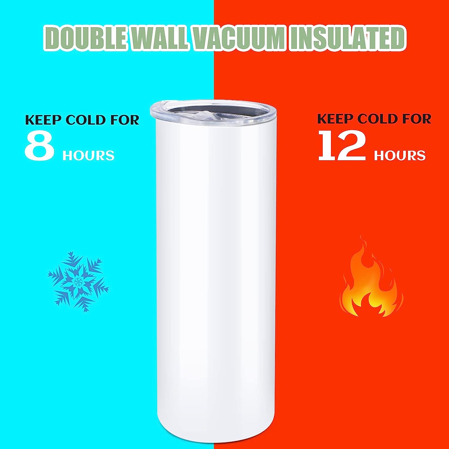HTVRONT 8 buah Tumbler sublima - Sublimation Mug White ulasan dan harga