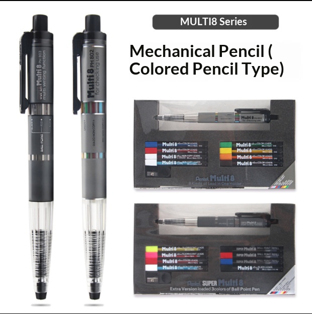 Pensil Mekanik Pentel Art Mult - Pentel Pen Energel ulasan dan harga